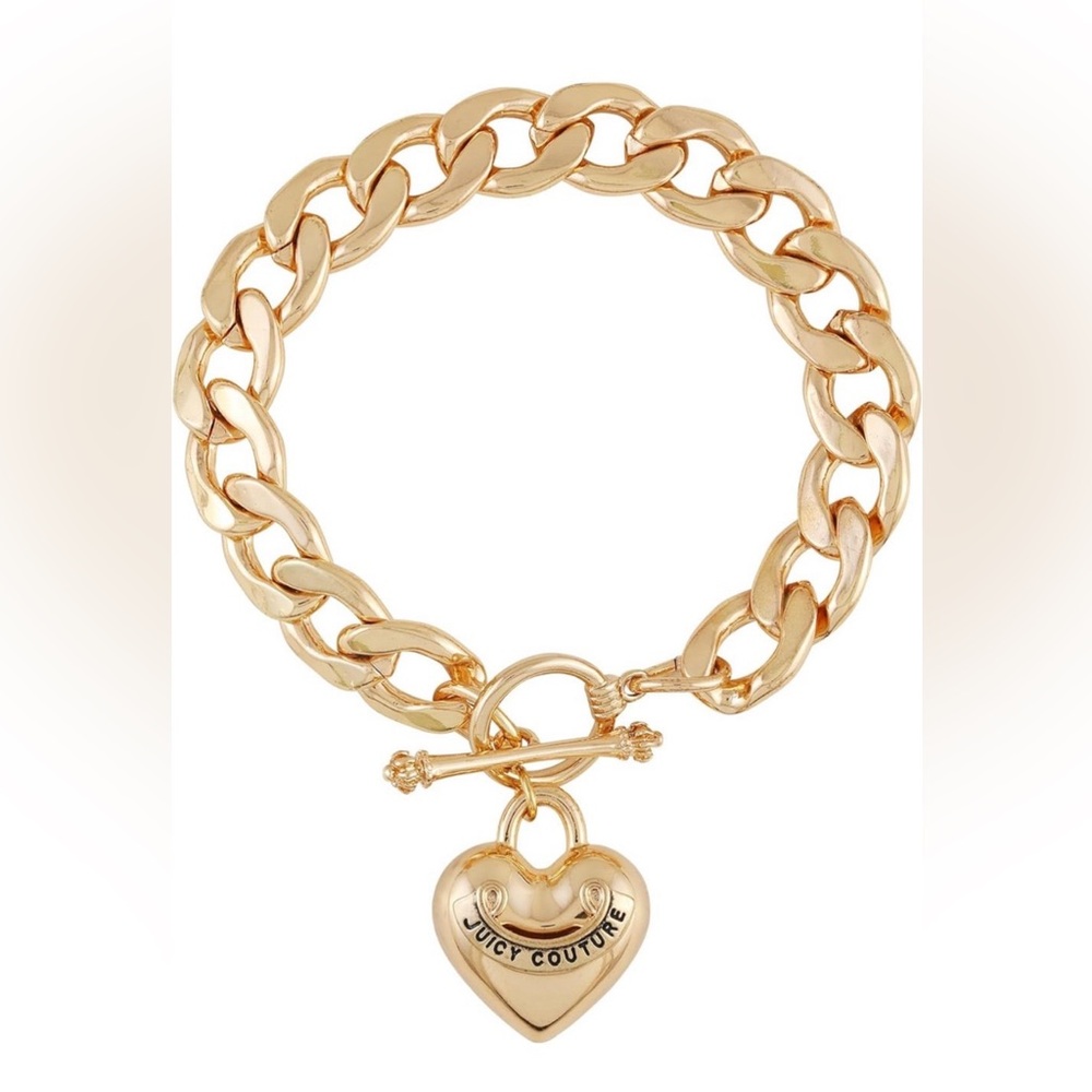 Gold juicy couture bracelet